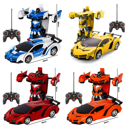 Turbo Twist: The ultimate transforming RC car & robot adventure toy