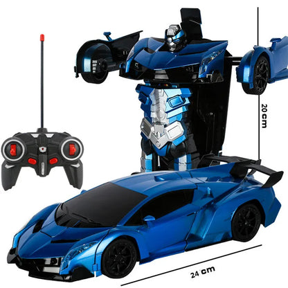 Turbo Twist: The ultimate transforming RC car & robot adventure toy