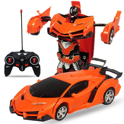 Turbo Twist: The ultimate transforming RC car & robot adventure toy