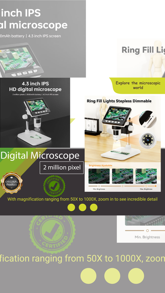 4.3 Inch Digital Microscope