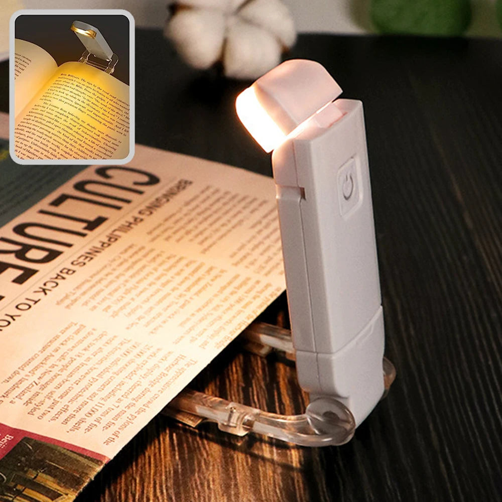 ClipBrite USB Booklight: Adjustable LED Eye-Care Lamp