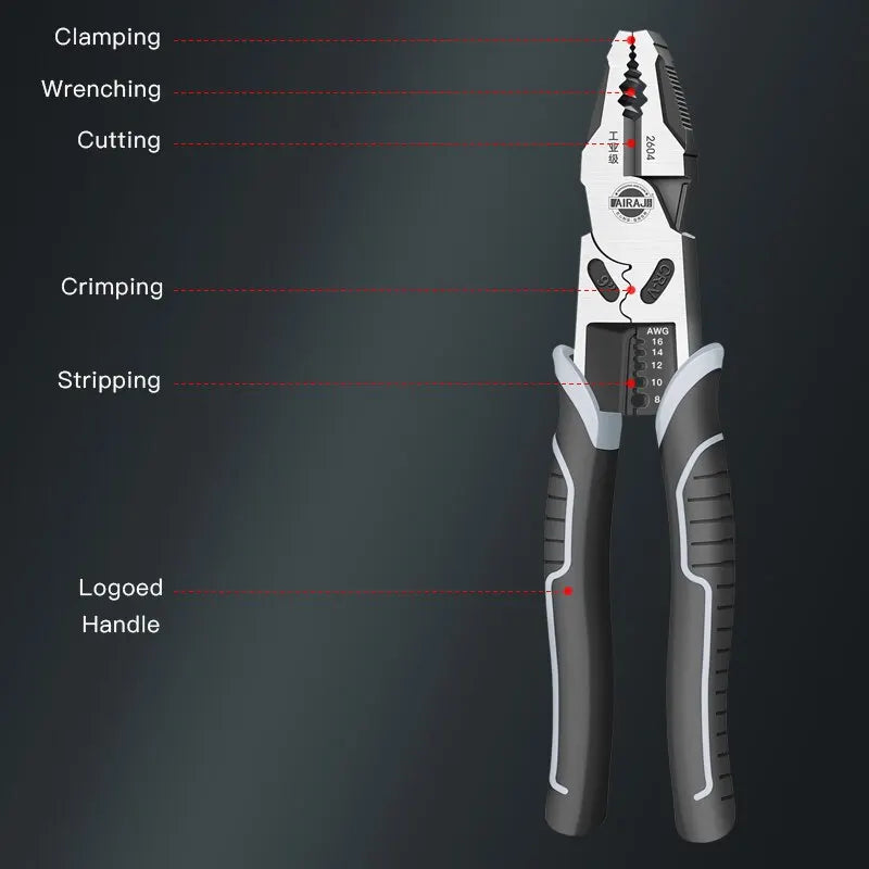 Multifunctional Stainless Steel industrial pliers