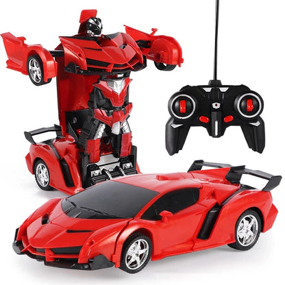 Turbo Twist: The ultimate transforming RC car & robot adventure toy