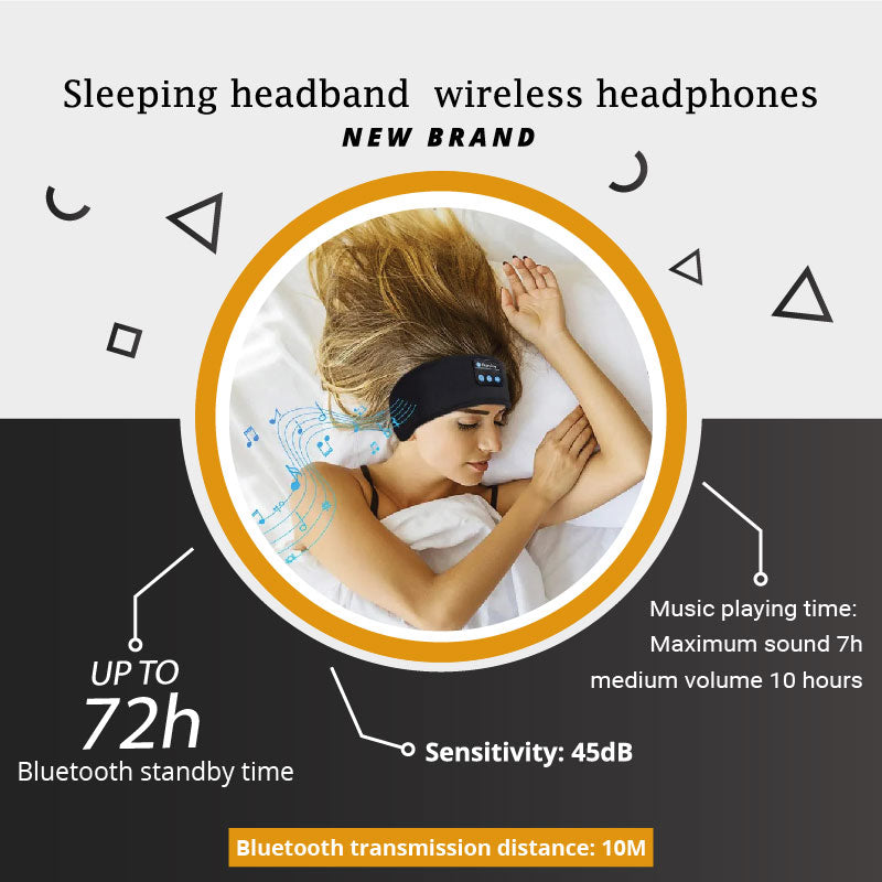 Sleep comfortably with our innovative sleep headband