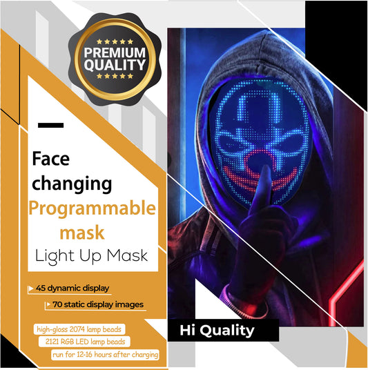 Face changing  programmable mask