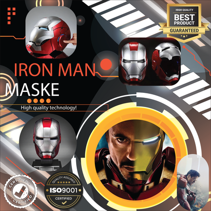 Transform into Iron Man! High quality technology!